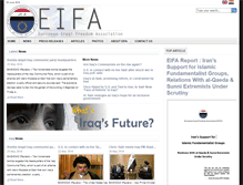 Tablet Screenshot of eu-iraq.org
